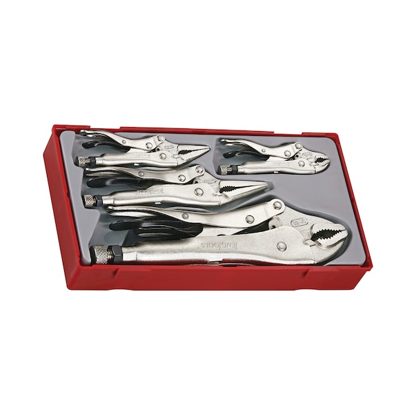 TTVG05 - 5 Piece Power Grip (Vise) Plier Set